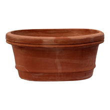 Load image into Gallery viewer, Imprunetino Style Terracotta Oval Planter - Set of 2