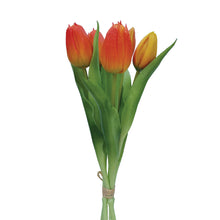 Load image into Gallery viewer, Faux Tulip Burnt Orange - 2 bunches